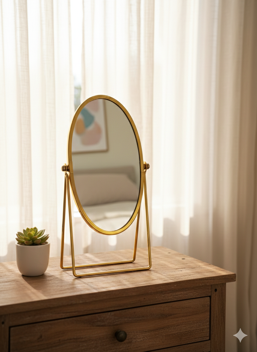 Tilting Metal Mirror