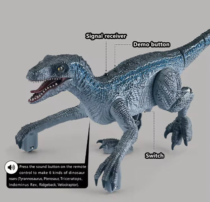 Velociraptor Dino With Remote