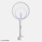 1247- Mosquito Killer Racket Rechargeable Handheld Electric Fly Swatter Mosquito Killer Racket Bat with UV Light Lamp Racket USB Charging Base stand