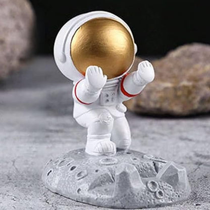 1185- Mobile Stand Cool Astronaut Design Mobile Holder tatue for Home Decor, Car Dashboard, Kids Birthday, Office Desktop, Living Room, Gifting, New Year Decorations pack of 1