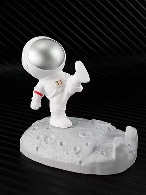 1187- Mobile Stand Cool Astronaut Design Mobile Holder Statue for Home Decor, Car Dashboard, Kids Birthday, Office Desktop, Living Room, Gifting, New Year Decorations (Pack of 1)