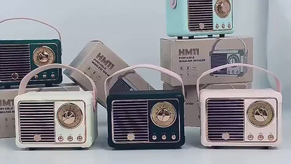 HM11 Retro Bluetooth Wireless Portable Speaker