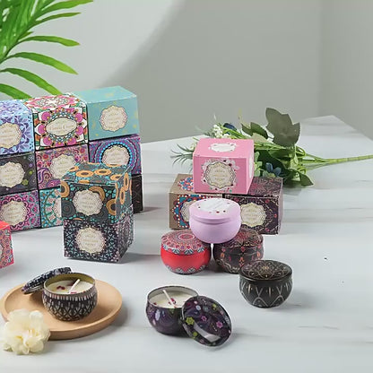 Scented Tin Candle Big